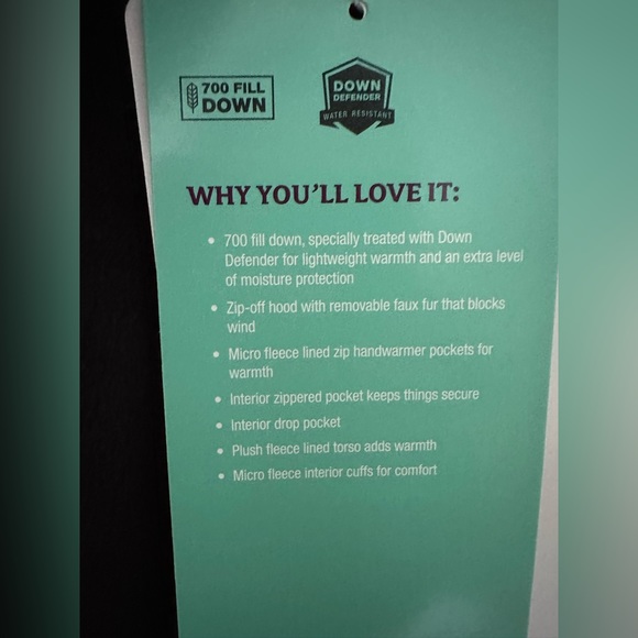 NWTs Marmot Montreal Down Coat. Port Royal. Size XL - Picture 11 of 13